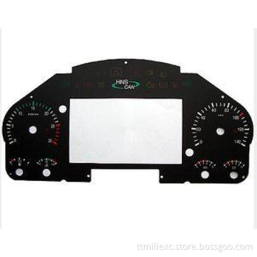 Push Button Matte Finish PC Membrane Panel For Automobile P